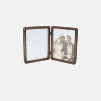 Mango Wood 2 Photo Foldable Frame