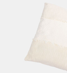 Home Deco and More Sally Knife Edge Woven Cushion, Packshot View
