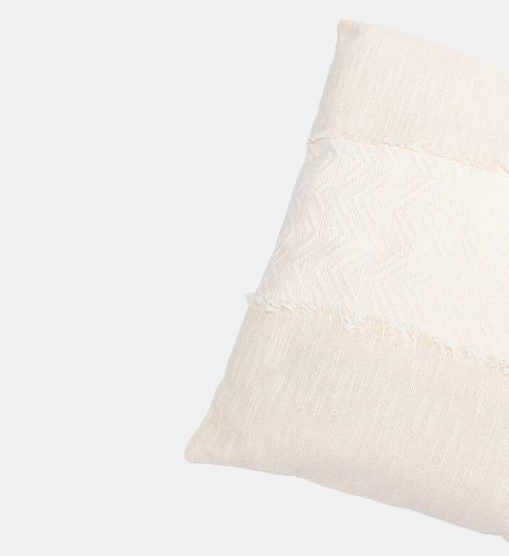 Home Deco and More Sally Knife Edge Woven Cushion, Packshot View