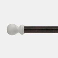 Wooden Round Curtain Rod