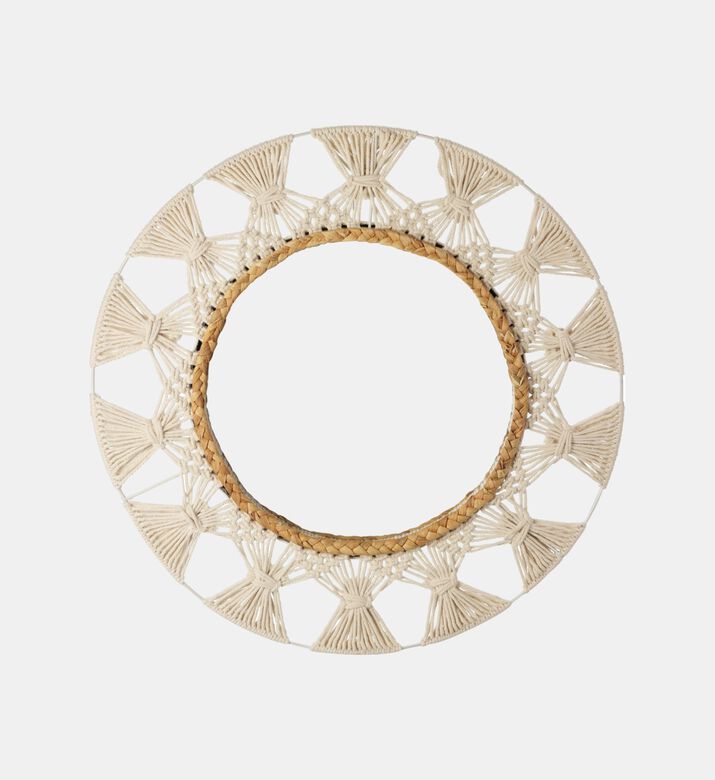 Metal Rope Wall Mirror