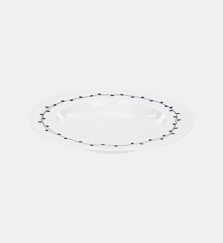 Alain Porcelain Soup Plate