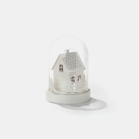 Led Light Cloche House Ornament