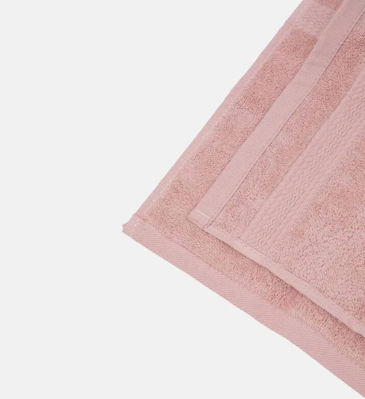 Home Deco and More Cotton Terry Towel Books, Pink, 30x30-cm, Packshot View