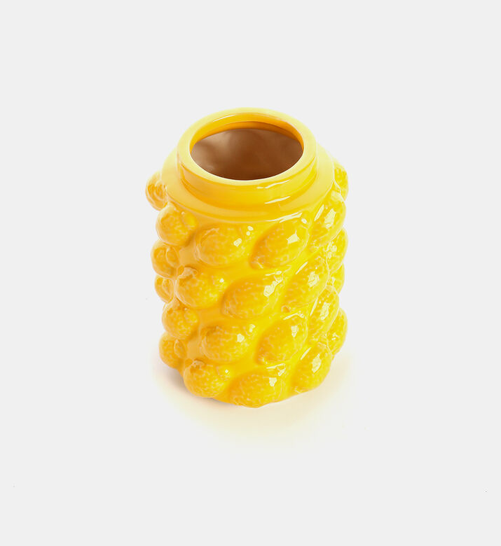 Home Deco and More Lemons Embossed Design, Yellow, S, Packshot View