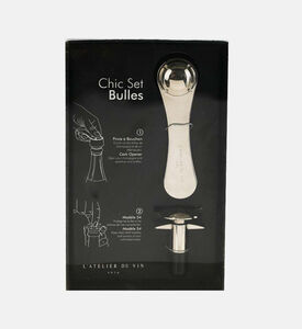 Atelier du Vin Stainless Steel Bubbles Set, Packshot View