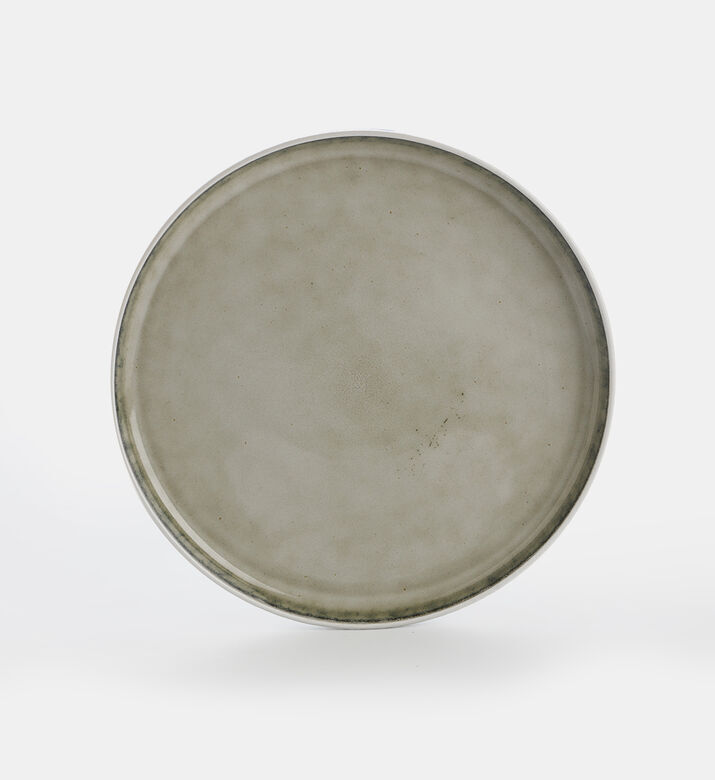 Home Deco and More Rustic-inspired Round Plate, Packshot View