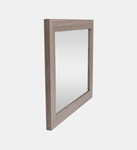 Wooden Frame Rectangular Mirror