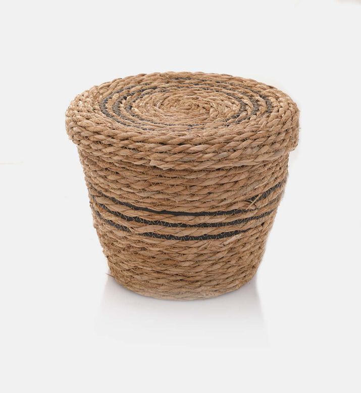 Cattail Leaf Round Basket Cattail Leaf Round Basket