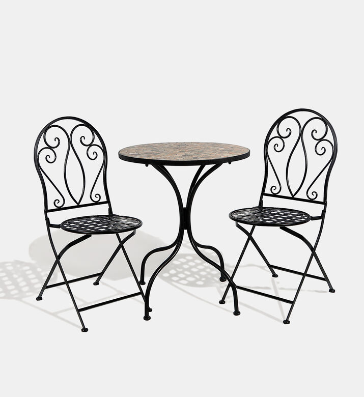 Cement Ceramic 3-piece Bistro Set