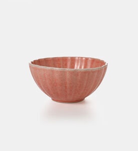 Stoneware Ribbed Bowl