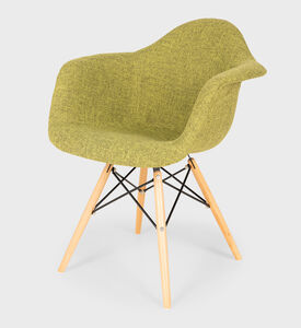 Home Deco and More Wooden-legged Armchair, Packshot View
