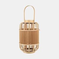 Bamboo Handled Lantern