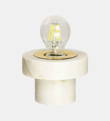 Marble Round Table Lamp