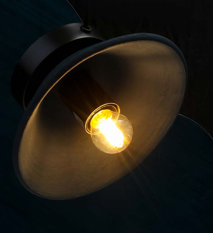 Mitti Iron Terracotta Wall Lamp