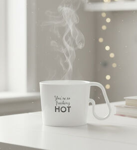 Koziol Geschenk Maxx Plastic Printed Mug, Packshot View