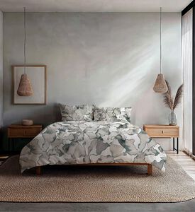 Fiona Cotton Satin Bed Set