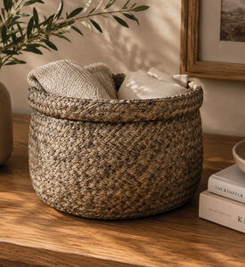 Home Deco and More Seagrass Basket, Packshot View