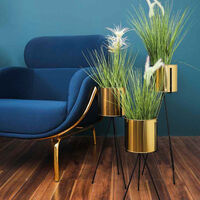 Metal Standing Flowerpot