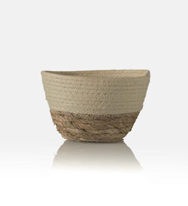 Home Deco and More Paper Rush Mini Storage Basket, Packshot View