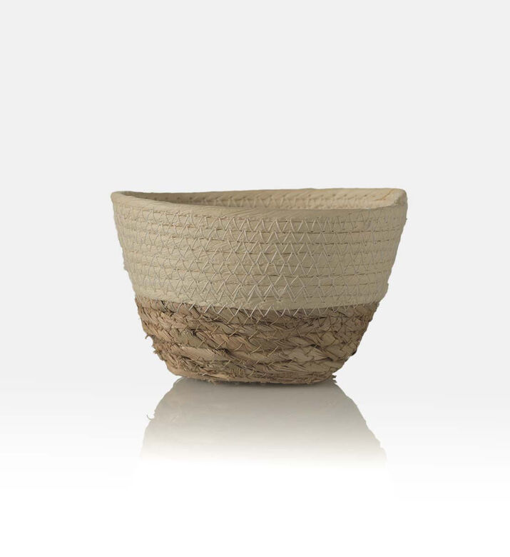 Home Deco and More Paper Rush Mini Storage Basket, Packshot View