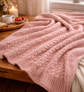 Cannon Knitted Cotton Accent Home Throw, Packshot View