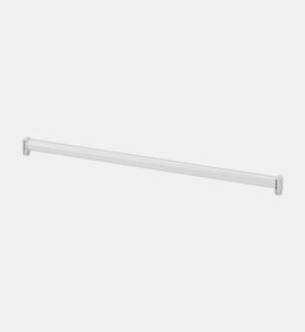 Headbourne Adj Metal Curtain Rail, White, 120-cm, Packshot View