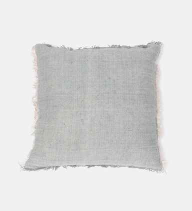 Ganesha Linen-cotton Blend Filled And Vaccumed Cushion