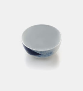 Salt and Pepper Cumulus Porcelain Rice Bowl, Packshot View