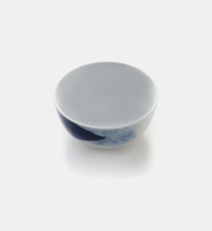 Salt and Pepper Cumulus Porcelain Rice Bowl, Packshot View