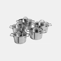Stainless Steel Cooking 18-10 -piece Set