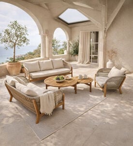 Home Deco and More Bari Outdoor Sofas Set, Packshot View