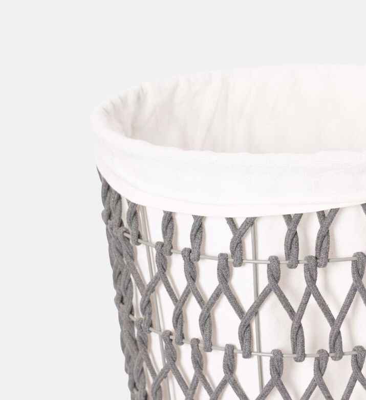 Home Deco and More Cotton Rope Laundry Basket, Packshot View