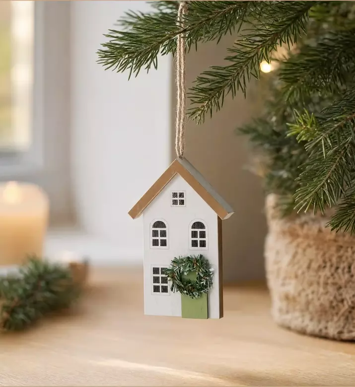 Home Deco and More Festive-colored Miniature House, Model View
