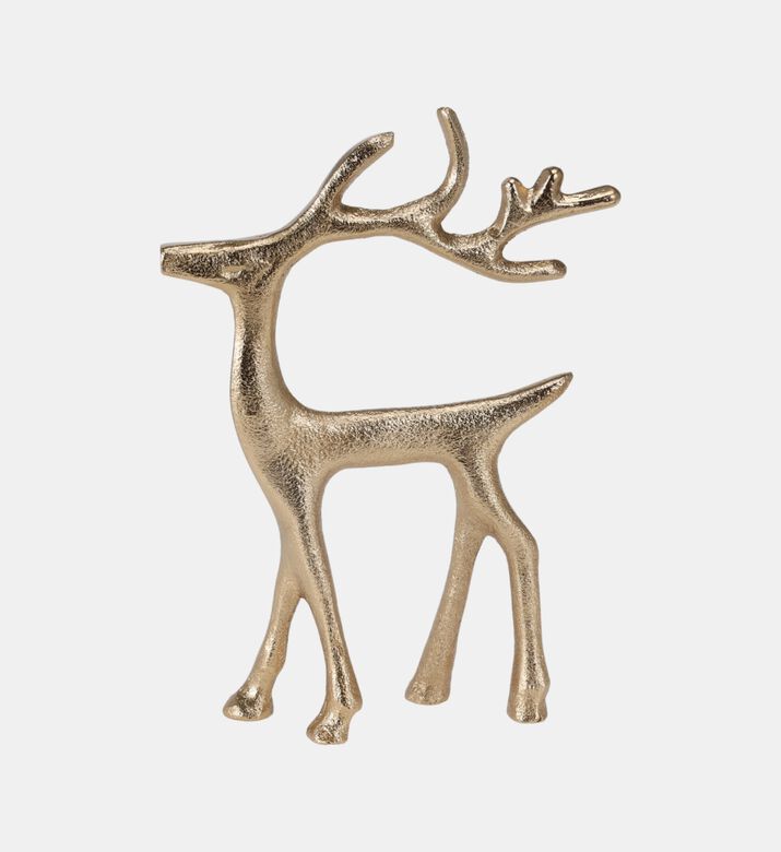 Home Deco and More Reindeer Gold 16cm, Packshot View
