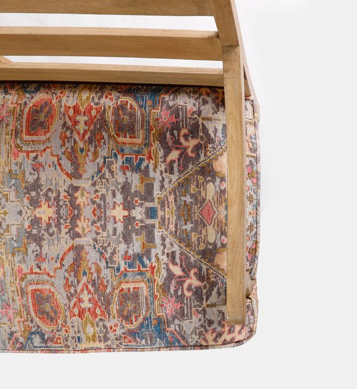 Home Deco and More Raji Digital Printed 3-seater Sofa, Pink, Packshot View