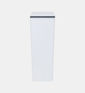 Eko Morandi Touch Plastic Recycler Bin - 30 L, White, Packshot View