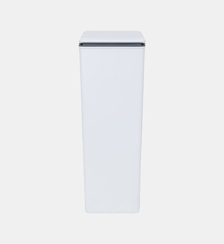 Eko Morandi Touch Plastic Recycler Bin - 30 L, White, Packshot View