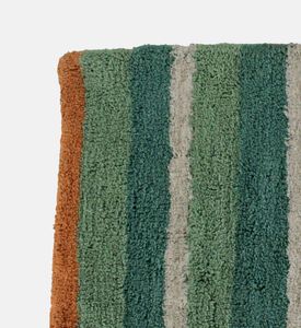 Kersten Striped Cotton Bath Mat, Packshot View