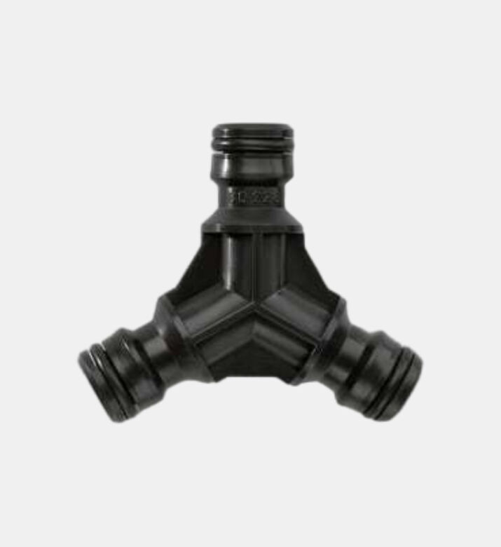 Plastic Loose Three-way Pipe Connector
