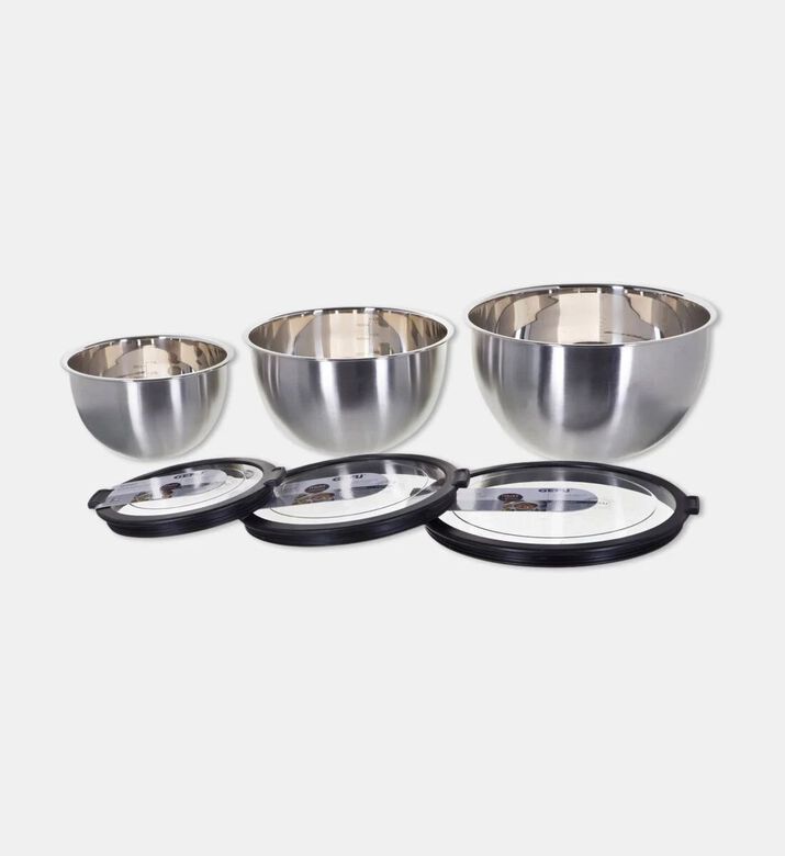Gefu Mondi 3-piece Bowl Set, Packshot View