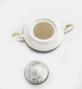 Safra Porcelain Sugar Bowl 380 Ml