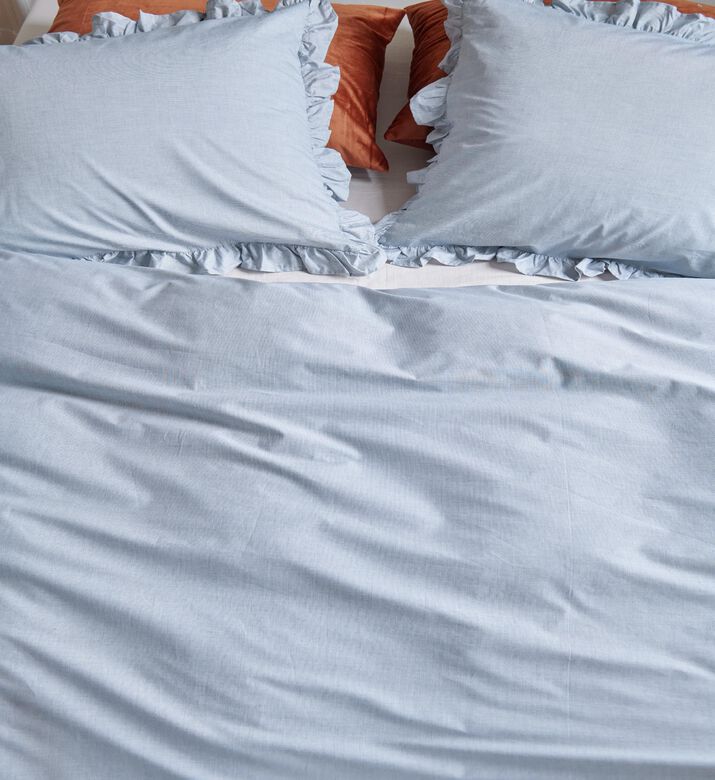 At Home with Marieke Duvet Cover Set Flamboyant, Grey, 260x240-cm, Packshot View