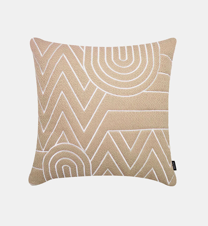 Home Deco and More Bantorel Cotton Square Filled And Vaccumed Cushion, Packshot View