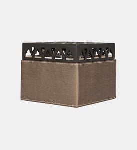 Nour Bougie Arbisque Cylinder Candle, Packshot View