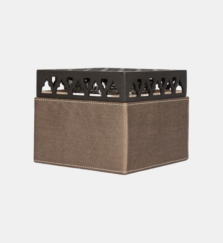 Nour Bougie Arbisque Cylinder Candle, Packshot View