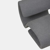 Dubna Boucle Fabric Lounge Chair