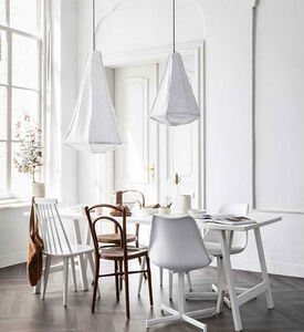 Titan Fabric Torch Hanging Lamp