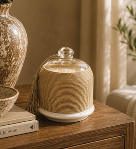 Nour Bougie Bling Bling Candle, Gold, 12-cm, Packshot View
