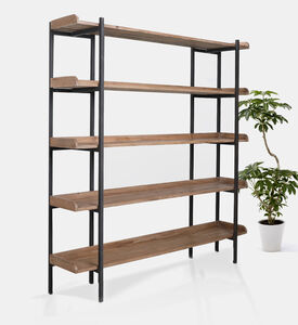 Home Deco and More Tesore Pine Wood Shelf, Packshot View